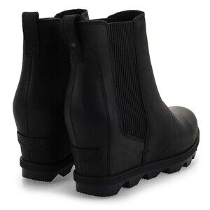 Size 7 Sorel Joan Rhapsody black wedge boots